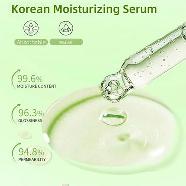 Korean 5% Panthenol Calming Serum Green Tea Essence Soothing Moisturizing For Sensitive Acne Prone Daily SkinCare Beauty Product