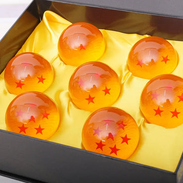 7 Pieces / Set 3.5cm 1:1 Resin Ball Action Figure Toys Summon Shenron Wishing Collection Anime Model Gift
