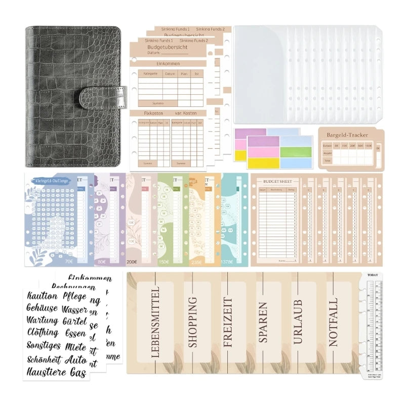 Budget Planner Expense Notebook Budget Planner German Budgeting Journal Financial Planner Household Book