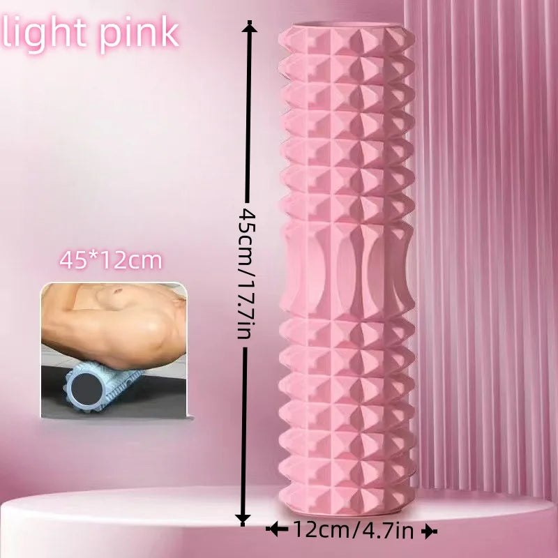 Solid Foam Roller Yoga Mat Muscle Fascia Relaxation Massage Stick for Fitness And Stretching