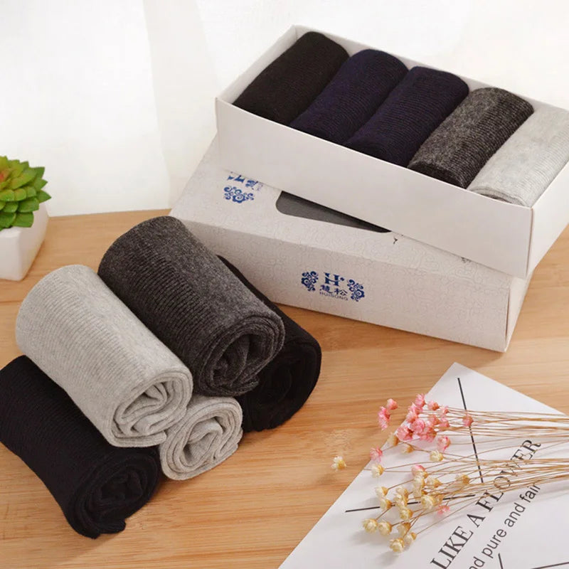 5 Pairs Men Socks Large Plus Big Size48,49,50 Diabetics Patients Casual Business Anti-Odor Men Socks Sox Meias Calcetines Hombre
