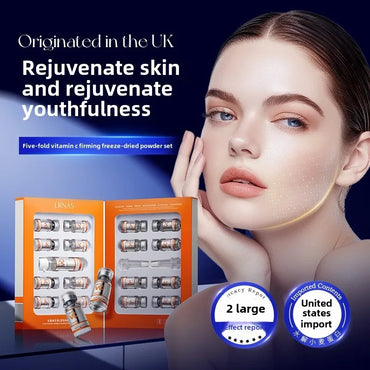 VC Oligopeptide Retinol Lyophilized Powder Face Serum Anti Aging Brightening Moisturizing Essence for All Skin Skincare