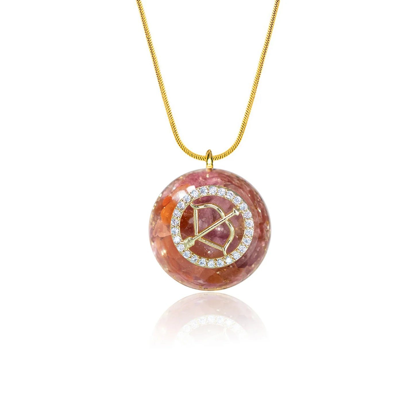Orgonite Pendant Malachite Energy Necklace Sri Yantra Necklace Sacred Geometry Energy Healing Yoga Jewelry