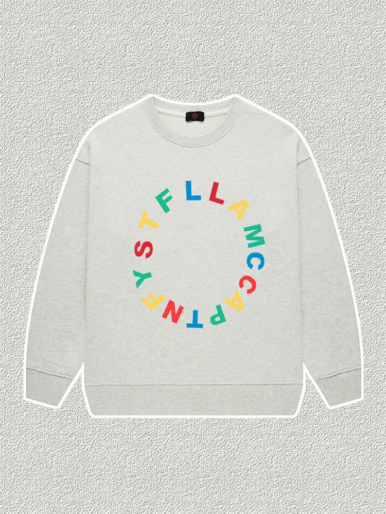 Fashion Baby Boys Sweatshirt Top Autumn Winter Kids Clothes Long sleeves Graffiti Letter Print Child Hoodie Little Girl Pullover