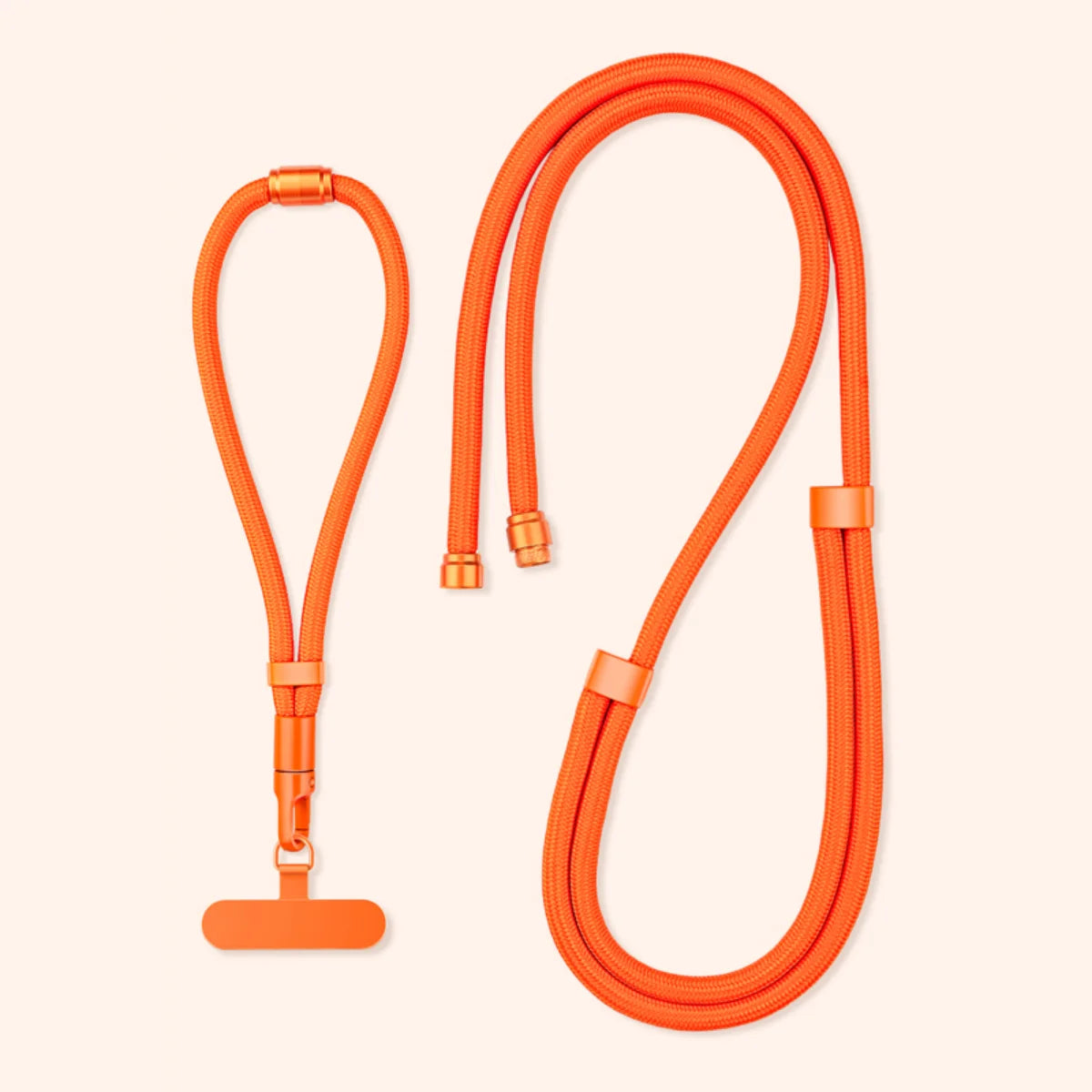 3-in-1 Switchable Mobile Phone Lanyard Adjustable Length Universal Mobile Phone Case Strap