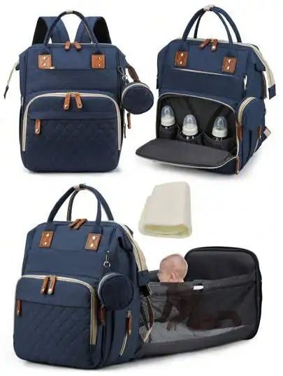 Baby Diaper Bag Backpack With Changing Station, Multifunction Waterproof Large Capacity Travel Bags Newborn Baby Essential Gifts