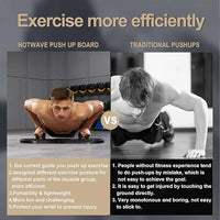 20-in-1 Push Up Board - Foldable Portable Home Gym Equipment