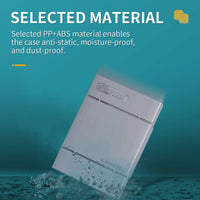 ORICO 5PCS 3.5 inch Hard Drive Protective Box Portable External HDD Pouch With label Multi-disk Storage for HDD