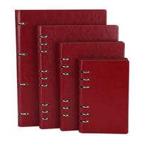 A4 A5 A6 B5 Hollow Loose-leaf Notebook, Detachable Notebook, Leather Notepad Notebook Binder Notepads Stationery