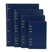 A4 A5 A6 B5 Hollow Loose-leaf Notebook, Detachable Notebook, Leather Notepad Notebook Binder Notepads Stationery