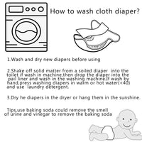 Happyflute New OS Pocket Nappy Set Adjustable 8pcs Diape+8pcs Bamboo Charcoal Insert Waterproof&Reusable Washable Baby Diaper