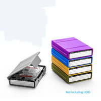 ORICO 5PCS 3.5 inch Hard Drive Protective Box Portable External HDD Pouch With label Multi-disk Storage for HDD