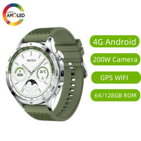 US Version Smart Watches 5G LTE Android Smartwatch Amoled With Dual Camera Sim Card Solt GPS Position WIFI connect Video Call