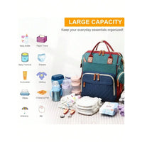 Baby Diaper Bag Backpack With Changing Station, Multifunction Waterproof Large Capacity Travel Bags Newborn Baby Essential Gifts