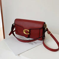 2025 new trend classic Chinese handbag, high-end shoulder bag, fashionable women's crossbody bag, light luxury, minimalist
