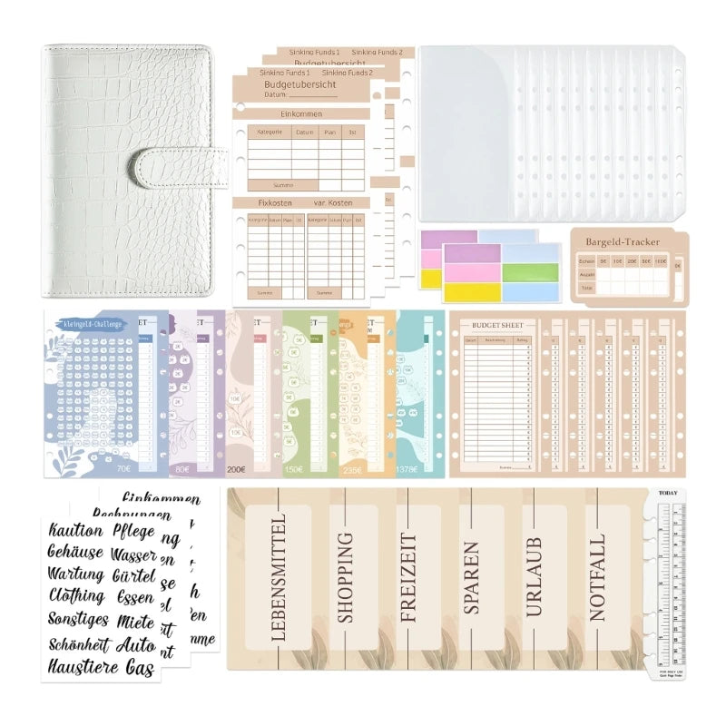 Budget Planner Expense Notebook Budget Planner German Budgeting Journal Financial Planner Household Book