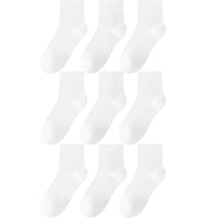 Children's Summer Mesh Colorful Socks: Pure Cotton, Sweat-Absorbent, Breathable, Seamless Stitching, for Boys and Girls, School