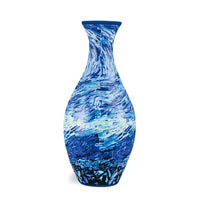160 Curved Plastic Puzzle 3D Puzzlef Flower Vase Flower Arrangements 160 Pieces 3D Art Puzzle Vase Housewarming Gift DIY Arts