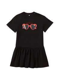 Baby Girls Summer Dress Fashion Vacation Casual Wear Kids Skirt Cotton Short sleeve Party Children Princess Dress Soft Comfort