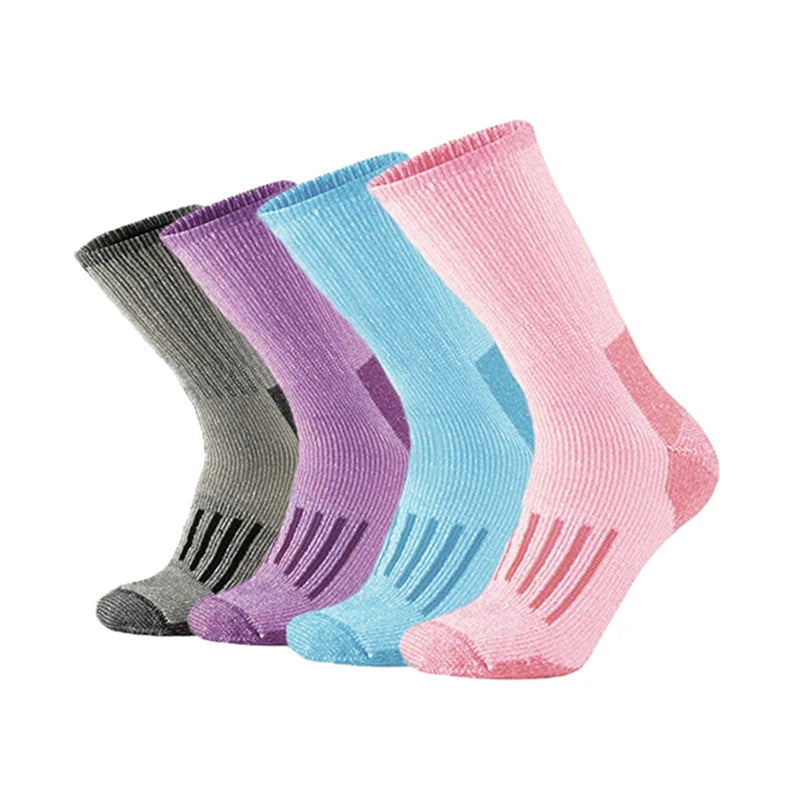 Winter Unisex Merino Wool Socks Hiking Socks 80% Merino Wool Ski Socks Men Women  Thicken Thermal Socks Men Warm Anti-Odor Socks