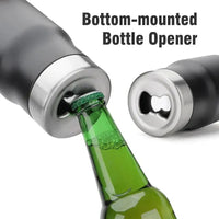 14oz Car Insulated Can Cooler, Universal Stainless Steel Double Lid Beer Cup Cooling Ice Water Bottles Insulated Slim Can Cooler