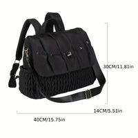 Diaper Bag Large Capacity Diaper Stroller Bag Waterproof Mummy Maternity Nappy Travel Bag Baby Nursing Multifunction Tote Bag