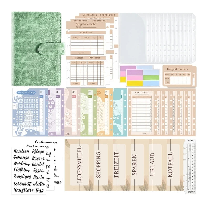 Budget Planner Expense Notebook Budget Planner German Budgeting Journal Financial Planner Household Book