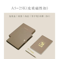 A5 A6 Loose-leaf PU Leather Binder Notebook Journal Diary Planner Organizer Office Business Notebook Supplies School Stationery