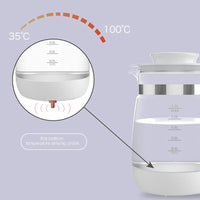 1.2L Thermostatic Milk Kettle 220V Baby Water Warmer,Intelligent Milk Heating Thermos,Constant Temperature Pot