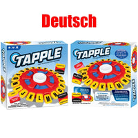German and Spanish Tapple Board Game Basta Fast-Paced Think Word Game Great for Improving Vocabulary and Quick Thinking