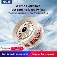 2025 NEW GD35 Magnetic Mobile Phone Universal PUBG Game Cooler Semiconductor Ice Cooling Radiator Summer Refrigeration Artifact