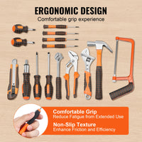 VEVOR Tool Kit Home Repairing Tool Kit with Portable Tool Storage Case for Home Maintenance DIY Projects and Automotive Repair
