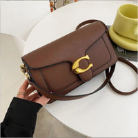 2025 new trend classic Chinese handbag, high-end shoulder bag, fashionable women's crossbody bag, light luxury, minimalist
