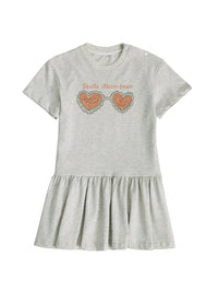 Baby Girls Summer Dress Fashion Vacation Casual Wear Kids Skirt Cotton Short sleeve Party Children Princess Dress Soft Comfort