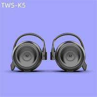 TWS Over-Ear Wireless Headphone Bluetooth-Compatible V5.0 Lossless Sound Ear Hook Earphone Game/Music Dual Mode Open-Ear Headset
