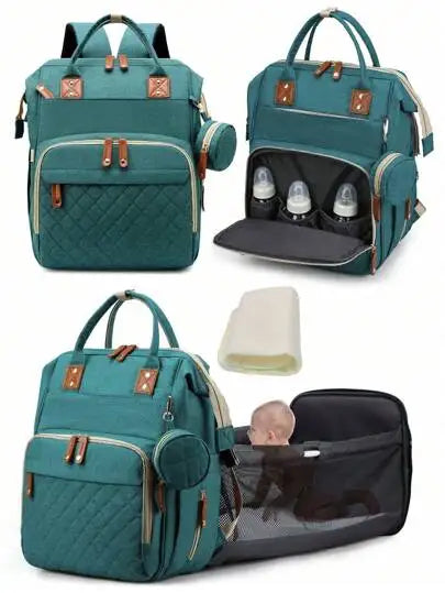 Baby Diaper Bag Backpack With Changing Station, Multifunction Waterproof Large Capacity Travel Bags Newborn Baby Essential Gifts
