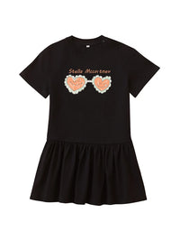 Baby Girls Summer Dress Fashion Vacation Casual Wear Kids Skirt Cotton Short sleeve Party Children Princess Dress Soft Comfort
