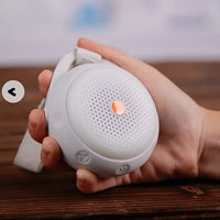 Portable Bluetooth White Noise Machine with 12 Soothing Relaxing Sounds & Silicone Sleep Timer Night Light for Baby & Adults