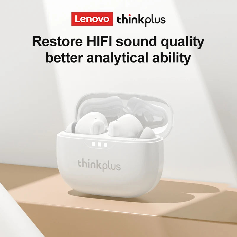 Original Lenovo LP3 Pro TWS Wireless Headphones 5.2 Bluetooth Headset HD Music Game Earphones Noise Reduction Sport Call Earbuds