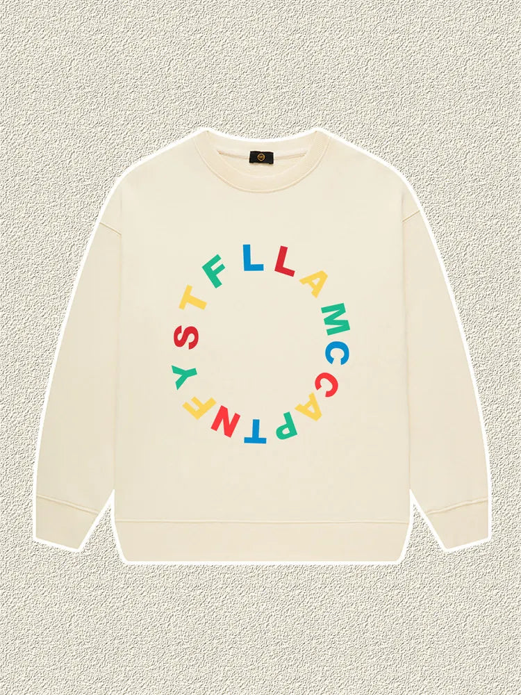 Fashion Baby Boys Sweatshirt Top Autumn Winter Kids Clothes Long sleeves Graffiti Letter Print Child Hoodie Little Girl Pullover