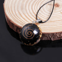 Orgonite Pendant Malachite Energy Necklace Sri Yantra Necklace Sacred Geometry Energy Healing Yoga Jewelry