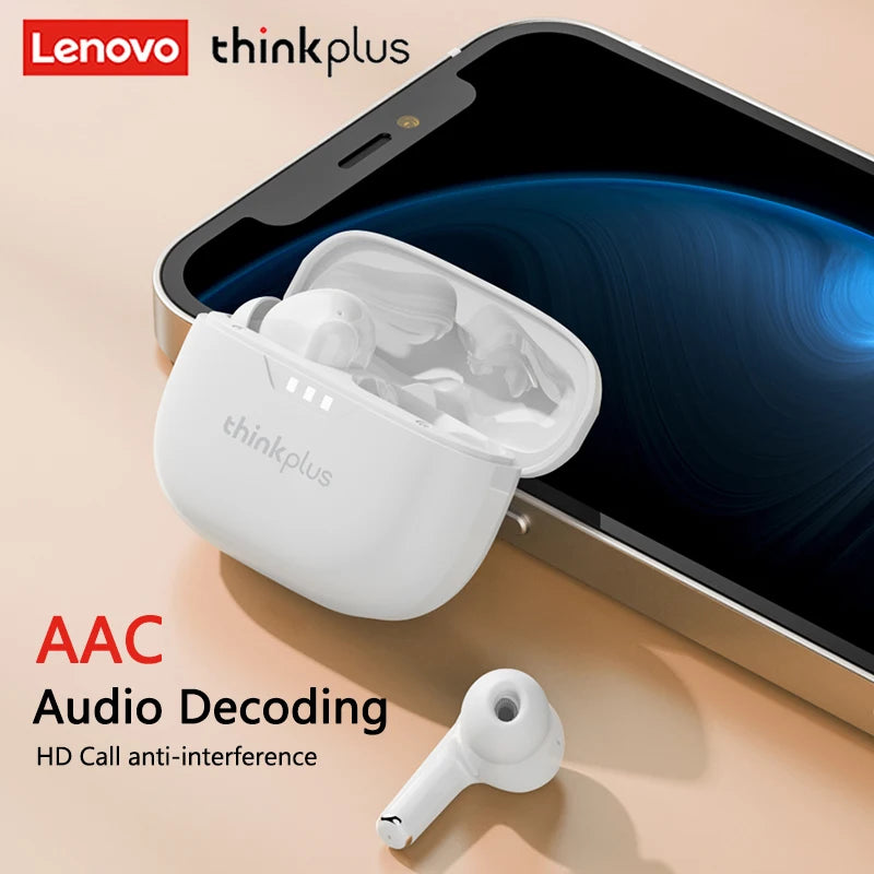Original Lenovo LP3 Pro TWS Wireless Headphones 5.2 Bluetooth Headset HD Music Game Earphones Noise Reduction Sport Call Earbuds