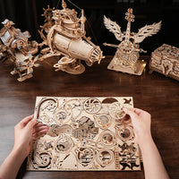 "Creative Castle Theme 3D Wooden Puzzle Wood Model Kit diy toy Home Decoration Challenging Best Gift For Kids Adult "