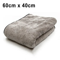 75x35 60x40cm Microfiber Car Wash Towel Fast Drying Auto Cleaning Extra Soft Cloth High Water Absorption For Car Wash Detailing