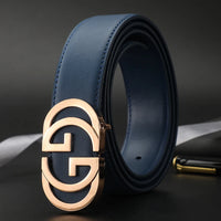 High Quality Designers Business Mens belt Luxury Brand Famous Male brand Belt Buckle Canvas Genuine Leather Belt for men ieans