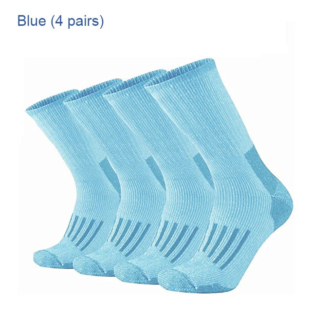 Winter Unisex Merino Wool Socks Hiking Socks 80% Merino Wool Ski Socks Men Women  Thicken Thermal Socks Men Warm Anti-Odor Socks