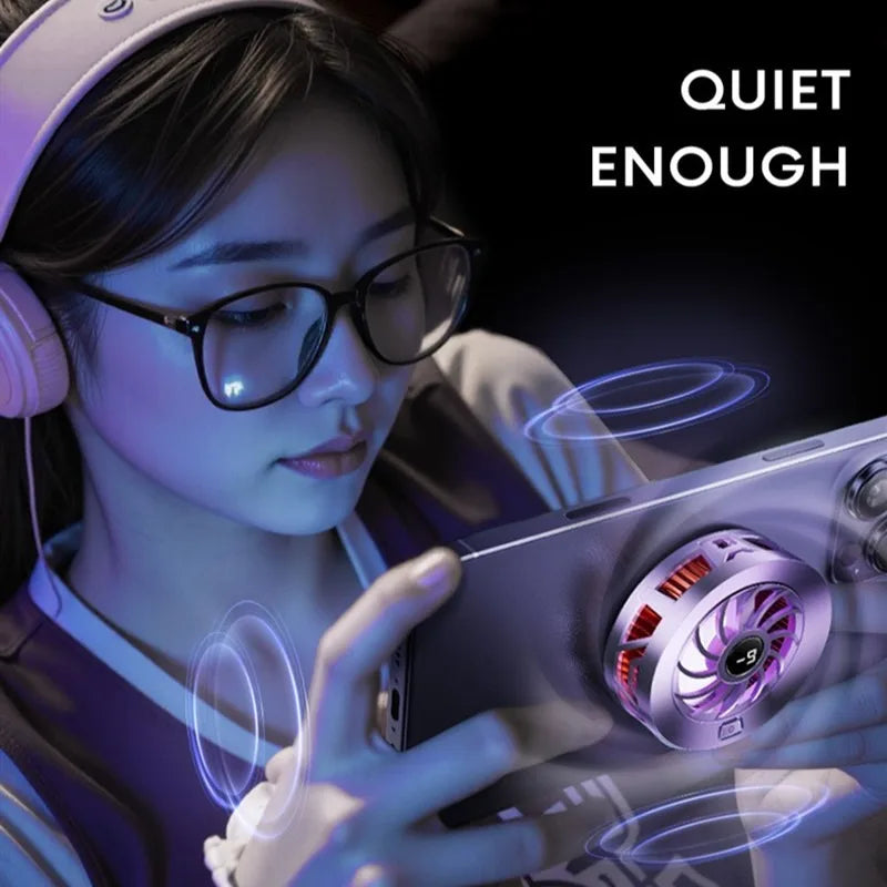 2025 NEW GD35 Magnetic Mobile Phone Universal PUBG Game Cooler Semiconductor Ice Cooling Radiator Summer Refrigeration Artifact