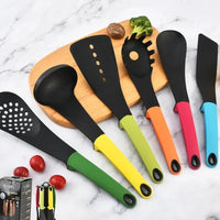 New Nylon Kitchenware 6-Piece Set Non-Stick Cooking Pots Spoons And Spatulas Household Spoon And Shovel Set Nylon Kitchenware