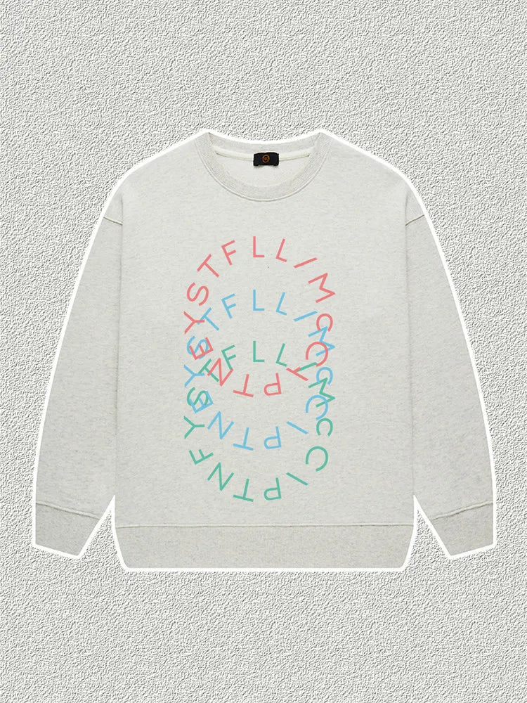 Fashion Baby Boys Sweatshirt Top Autumn Winter Kids Clothes Long sleeves Graffiti Letter Print Child Hoodie Little Girl Pullover