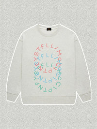 Fashion Baby Boys Sweatshirt Top Autumn Winter Kids Clothes Long sleeves Graffiti Letter Print Child Hoodie Little Girl Pullover